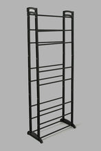 تنزيل الصورة على معرض الصور، Redtag-Black-10-Tier-Shoe-Rack-Shoe-Racks-Home-Bathroom-
