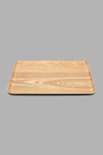 تنزيل الصورة على معرض الصور، Redtag-Brown-Wooden-Rectangle-Tray-(Medium)-Trays-Home-Dining-
