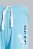 Redtag-White-And-Blue-Dino-4-Pack-Long-Pyjama-Set-Set-Pyjama-Sets-Infant-Boys-3 to 24 Months