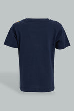 Load image into Gallery viewer, Redtag-Navy-Tiger-Printed-Short-Slv-T-Shirt-Colour:Navy,-Filter:Infant-Boys-(3-to-24-Mths),-Infant-Boys-T-Shirts,-New-In,-New-In-INB,-Non-Sale,-S22B,-Section:Kidswear,-TBL-Infant-Boys-3 to 24 Months
