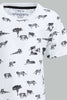 Redtag-White-Dino-Printed-Short-T-Shirt-Colour:White,-Filter:Infant-Boys-(3-to-24-Mths),-Infant-Boys-T-Shirts,-New-In,-New-In-INB,-Non-Sale,-S22B,-Section:Kidswear,-TBL-Infant-Boys-3 to 24 Months