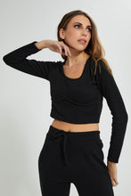 تنزيل الصورة على معرض الصور، Redtag-Black-Squareneck-Pullover-Pullovers-Women&#39;s-
