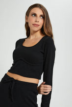 تنزيل الصورة على معرض الصور، Redtag-Black-Squareneck-Pullover-Pullovers-Women&#39;s-
