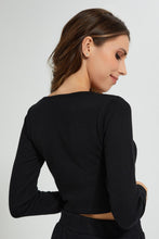 تنزيل الصورة على معرض الصور، Redtag-Black-Squareneck-Pullover-Pullovers-Women&#39;s-
