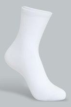 Load image into Gallery viewer, Redtag-White-5-Pack-Long-Length-Socks-Ankle-Length-Boys-2 to 8 Years
