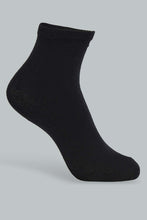 Load image into Gallery viewer, Redtag-Black-5-Pack-Long-Length-Socks-Ankle-Length-Boys-2 to 8 Years
