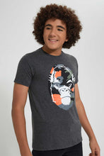 تنزيل الصورة على معرض الصور، Redtag-Olive-C-With-T-Shirt-Casual-Shirts-Senior-Boys-9 to 14 Years
