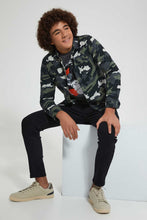 تنزيل الصورة على معرض الصور، Redtag-Olive-C-With-T-Shirt-Casual-Shirts-Senior-Boys-9 to 14 Years
