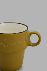 Redtag-Green-Single--Mug-Mugs-Home-Dining-