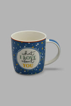 Load image into Gallery viewer, Redtag-Blue-What-I-Love-Mug-Mugs-Home-Dining-
