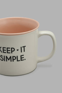 Redtag-Pink-Single-Mug-Mugs-Home-Dining-