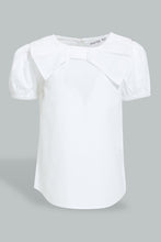 Load image into Gallery viewer, Redtag-White-Plain-Top-With-Printed-Trouser-Colour:White,-Filter:Infant-Girls-(3-to-24-Mths),-Infant-Girls-Sets,-New-In,-New-In-ING,-Non-Sale,-S22B,-Section:Kidswear-Infant-Girls-3 to 24 Months
