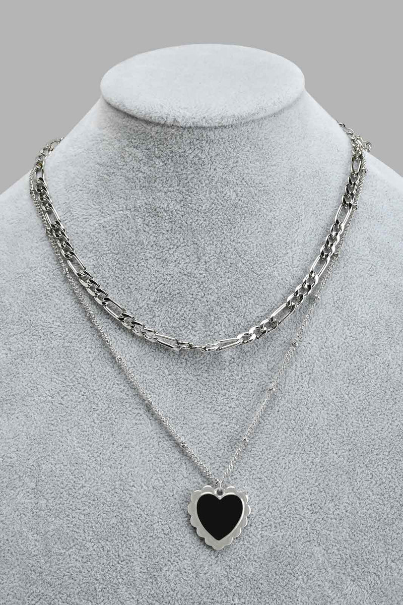 Redtag-Silver--Necklace-Necklaces-Women-