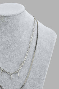 Redtag-Silver--Necklace-Necklaces-Women-