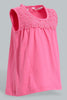 Redtag-Pink-Sleeveless-Top-With-Short-Sets-Infant-Girls-3 to 24 Months
