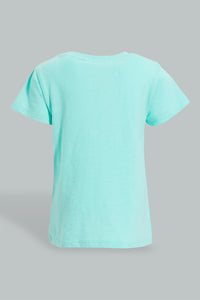 Redtag-Mint-Sheep-Embellished-Fashion-Tee-Colour:Mint,-Filter:Infant-Girls-(3-to-24-Mths),-Infant-Girls-T-Shirts,-New-In,-New-In-ING,-Non-Sale,-S22B,-Section:Kidswear-Infant-Girls-3 to 24 Months