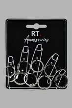 Load image into Gallery viewer, Redtag-Silver-9-Rings-Rings-Women-
