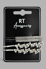 Load image into Gallery viewer, Redtag-Silver--Clips-Hair-Clips-Women-
