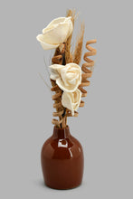 تنزيل الصورة على معرض الصور، Redtag-Brown-Scented-Floral-Potpourri-With-Jar-Pot-Pourri-Home-Decor-
