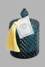 Load image into Gallery viewer, Redtag-Embossed-Candle-Jar-With-Tassel-Lid-Candles-Home-Decor-
