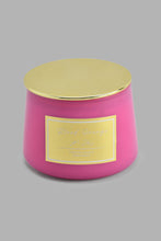 Load image into Gallery viewer, Redtag-Pink-Candle-Jar-With-Lid-Candles-Home-Decor-
