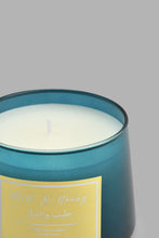 Load image into Gallery viewer, Redtag-Blue-Candle-Jar-With-Lid-Candles-Home-Decor-
