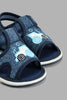 Redtag-Denim-Car-Trim-Pump-Pumps-Infant-Boys-1 to 3 Years