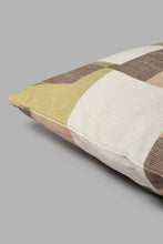Load image into Gallery viewer, Redtag-Multi-Colour-Color-Block-Jacquard-Cushion-Cushions-Home-Bedroom-
