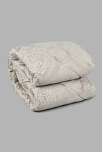 تنزيل الصورة على معرض الصور، Redtag-Beige-Jacquard-7-Piece-Comforter-Set-
(King-Size)-Comforters-Home-Bedroom-
