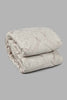 Redtag-Beige-Jacquard-7-Piece-Comforter-Set-
(King-Size)-Comforters-Home-Bedroom-