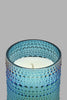 Redtag-Sicily-Embossed-Glass-Jar-Candle-Candles-Home-Decor-