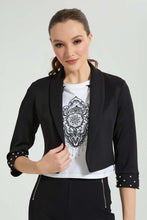 Load image into Gallery viewer, Redtag-Black-Bolero-Jackets-Women&#39;s-
