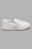 Redtag-White-Woven-Slip-On-Slip-Ons-Senior-Boys-5 to 14 Years