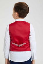 تنزيل الصورة على معرض الصور، Redtag-Red-Waistcoat-And-Shirt-Set-Sets-Boys-2 to 8 Years
