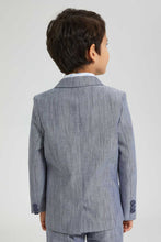 تنزيل الصورة على معرض الصور، Redtag-Navy-Blazer-And-Shirt-Set-Sets-Boys-2 to 8 Years
