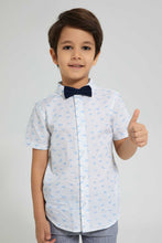 تنزيل الصورة على معرض الصور، Redtag-Navy-Blazer-And-Shirt-Set-Sets-Boys-2 to 8 Years
