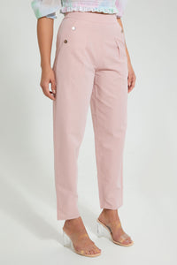 Redtag-Pink-Straight-Fit-Trouser-Colour:Pink,-Filter:Women's-Clothing,-Limited-Edition-Trousers,-New-In,-New-In-Women,-Non-Sale,-S22B,-Section:Women-Women's-