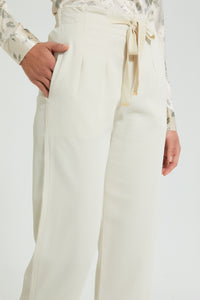 Redtag-Cream-Straight-Fit-Trouser-Colour:Cream,-Filter:Women's-Clothing,-Limited-Edition-Trousers,-New-In,-New-In-Women,-Non-Sale,-S22B,-Section:Women-Women's-