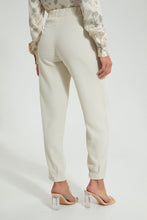 Load image into Gallery viewer, Redtag-Cream-Straight-Fit-Trouser-Colour:Cream,-Filter:Women&#39;s-Clothing,-Limited-Edition-Trousers,-New-In,-New-In-Women,-Non-Sale,-S22B,-Section:Women-Women&#39;s-
