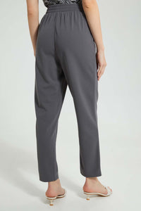 Redtag-Grey-Straight-Pant-Leggings-Women's-