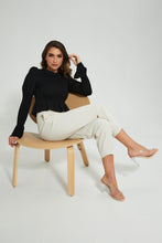 تنزيل الصورة على معرض الصور، Redtag-Black-Crinkled-Bottom-Top-Colour:Black,-Filter:Women&#39;s-Clothing,-Limited-Edition-Tops,-New-In,-New-In-Women,-Non-Sale,-S22B,-Section:Women-Women&#39;s-
