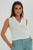 Redtag-White-Sleeveless-Top-Colour:White,-Filter:Women's-Clothing,-Limited-Edition-Tops,-New-In,-New-In-Women,-Non-Sale,-S22B,-Section:Women-Women's-