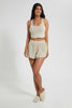 Redtag-Ivory-Plain-Vest-And-Short-Set-Cami-Sets-Women's-