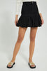 Redtag-Black-Bubble-Hem-Skirt-Skirts-Women's-