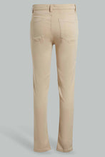 Load image into Gallery viewer, Redtag-Beige-Jean-Jeans-Slim-Fit-Senior-Boys-9 to 14 Years
