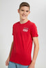 Redtag-Assorted-2-Pc-Pack-T-Shirt-Plain-T-Shirts-Senior-Boys-9 to 14 Years