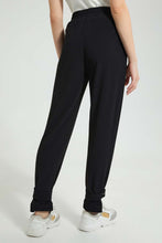 تنزيل الصورة على معرض الصور، Redtag-Black-Track-Pant-Leggings-Women&#39;s-
