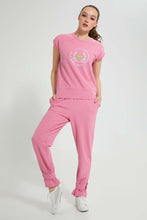 تنزيل الصورة على معرض الصور، Redtag-Pink-Track-Pant-Leggings-Women&#39;s-
