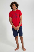 Load image into Gallery viewer, Redtag-Assorted-Basic-Night-Suit-Pyjama-Sets-Senior-Boys-9 to 14 Years
