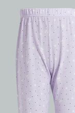 Load image into Gallery viewer, Redtag-Purple-Pajama-Sets-Pyjama-Sets-Senior-Girls-9 to 14 Years
